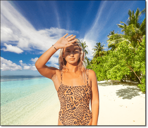 건강한 피부 여성