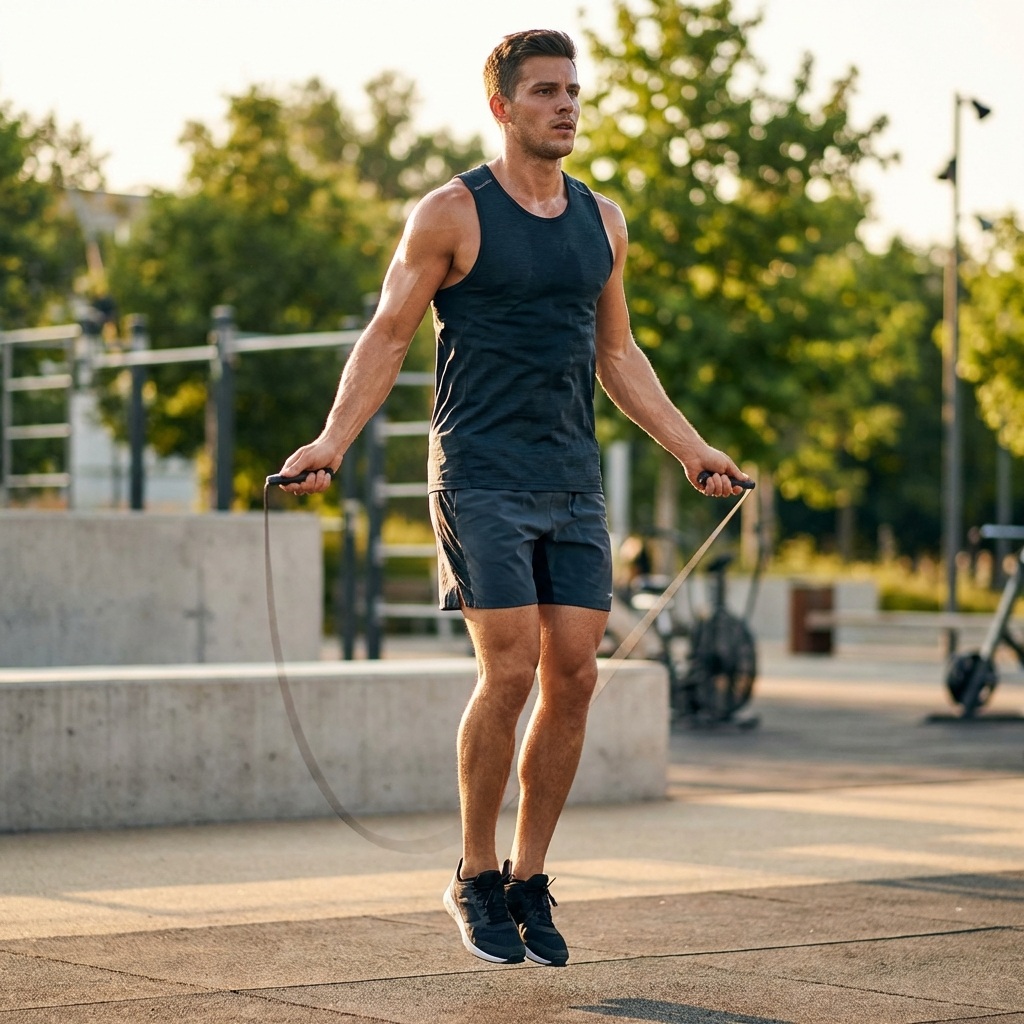 줄넘기 운동 이미지