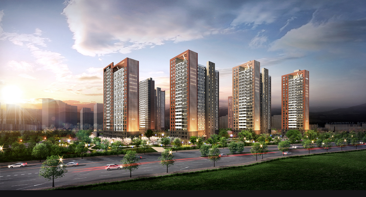 청주 가경 아이파크 6단지 조감도