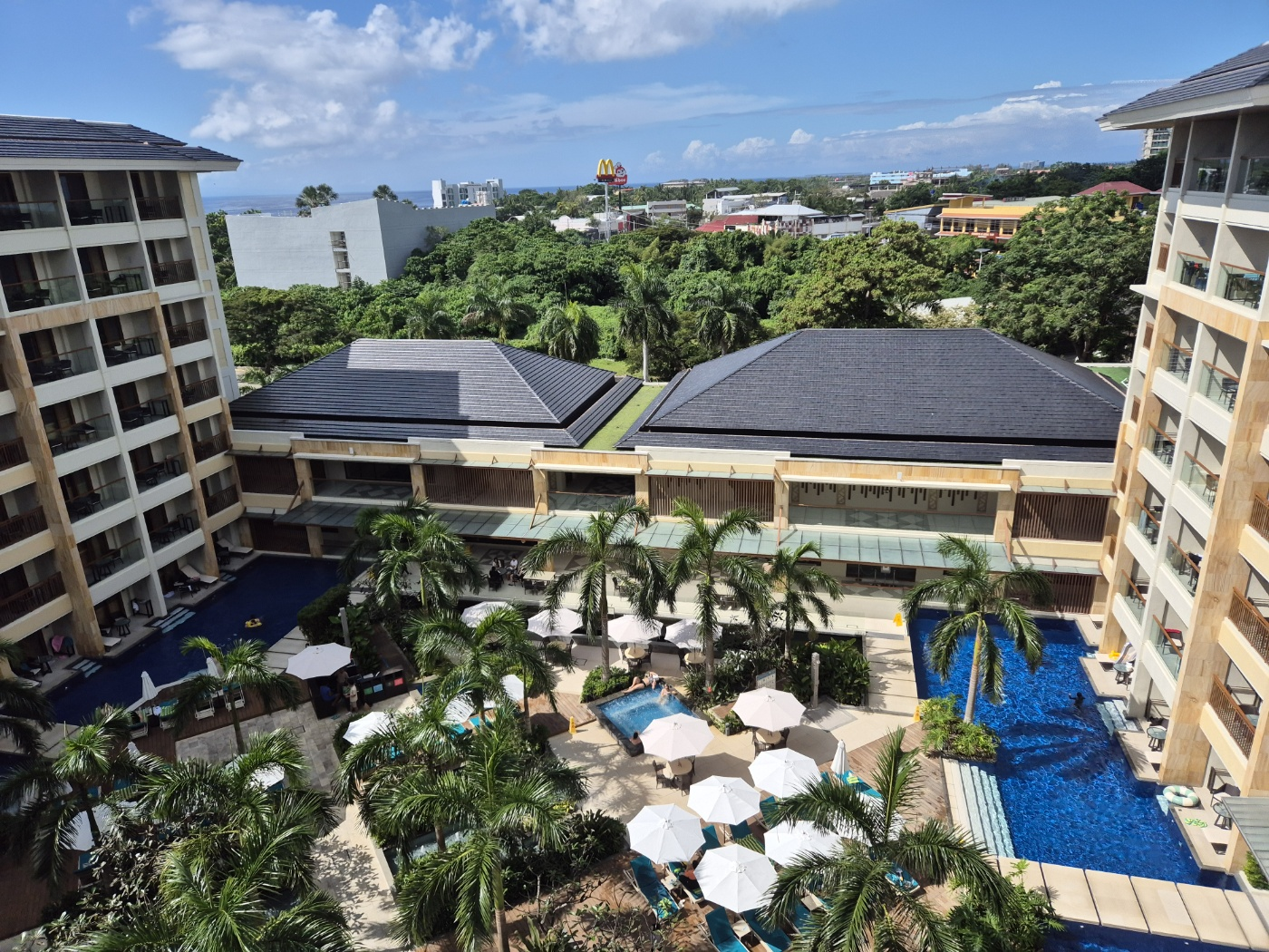 보홀 해난 리조트 객실에서 본 전경