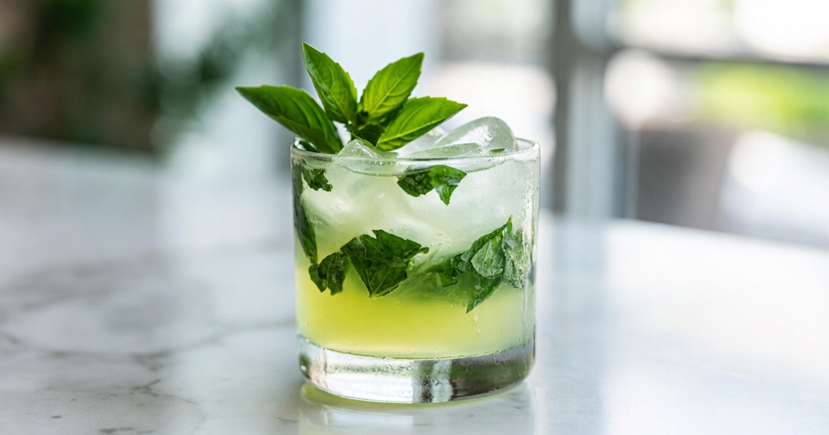 진 베이즐 스매시 황금 레시피 & 유래 및 완벽한 안주 추천