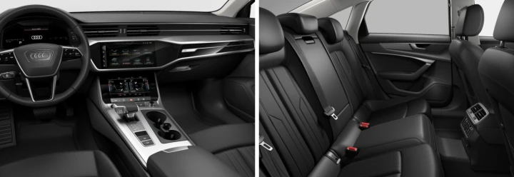 아우디-A6-운전석과-뒷좌석-사진