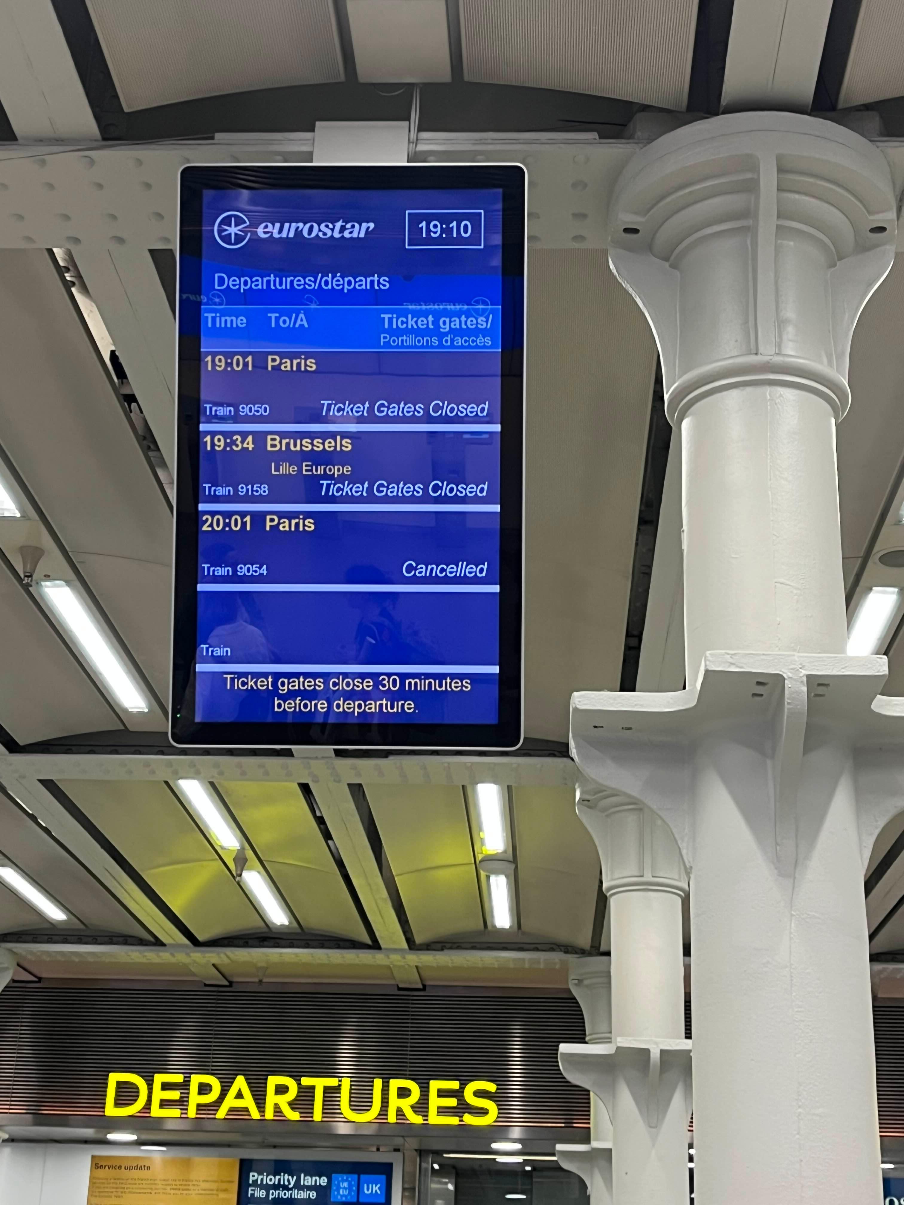 유로스타 보상 청구