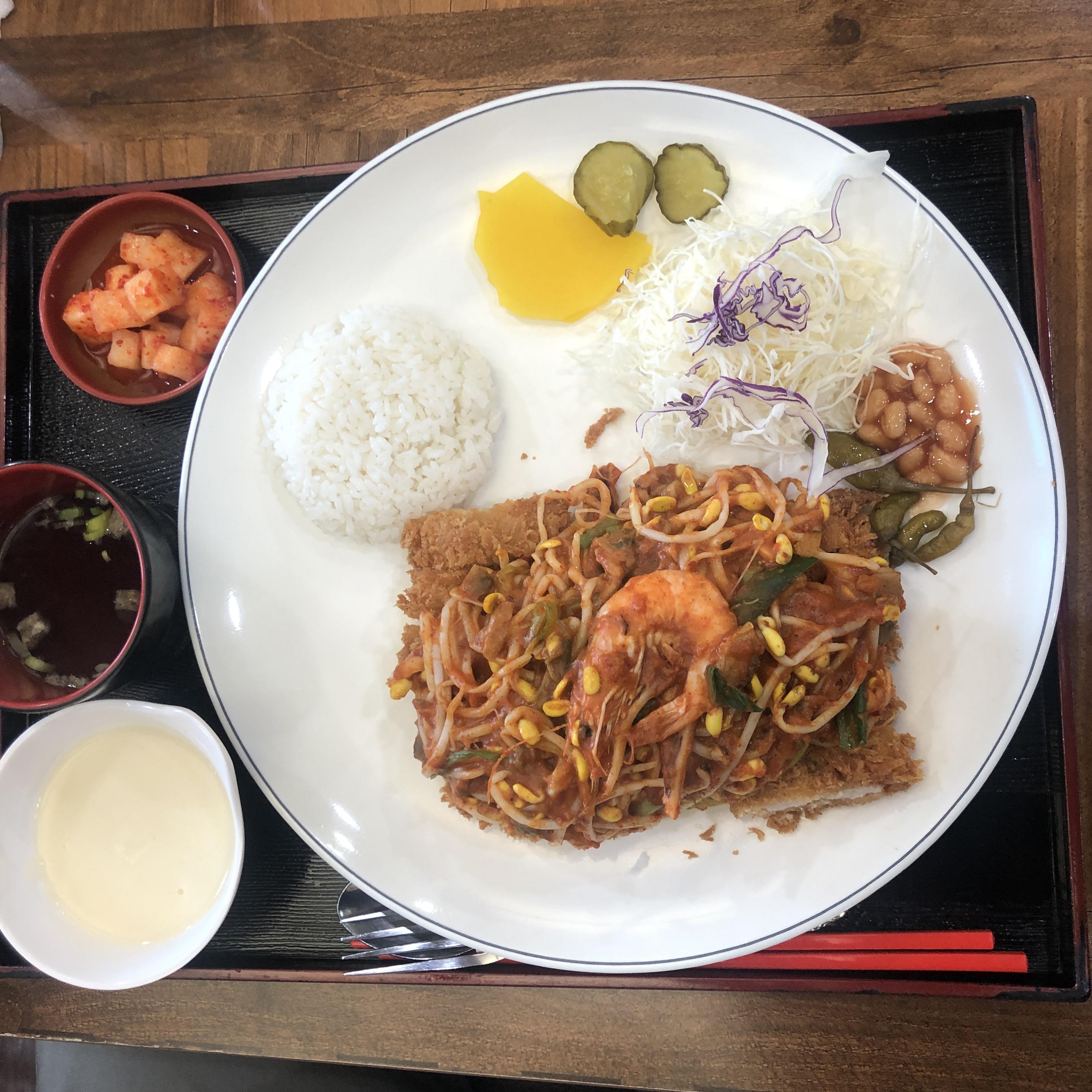 아이가 돈까스 음식사진(해물찜돈까스)