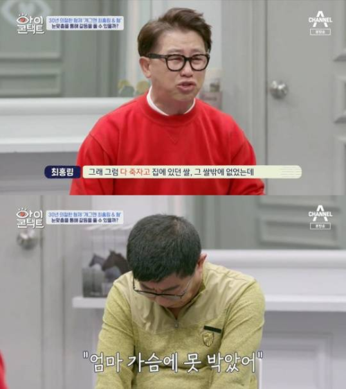 최홍림 형 사과