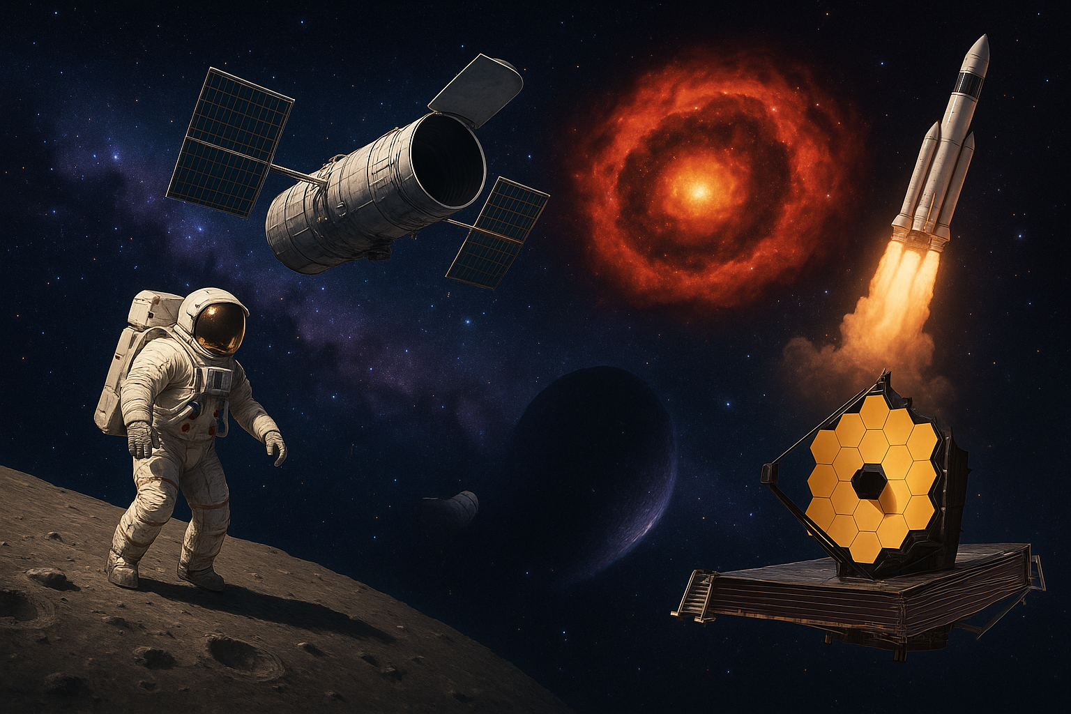 역사적 우주 사건들관련 이미지