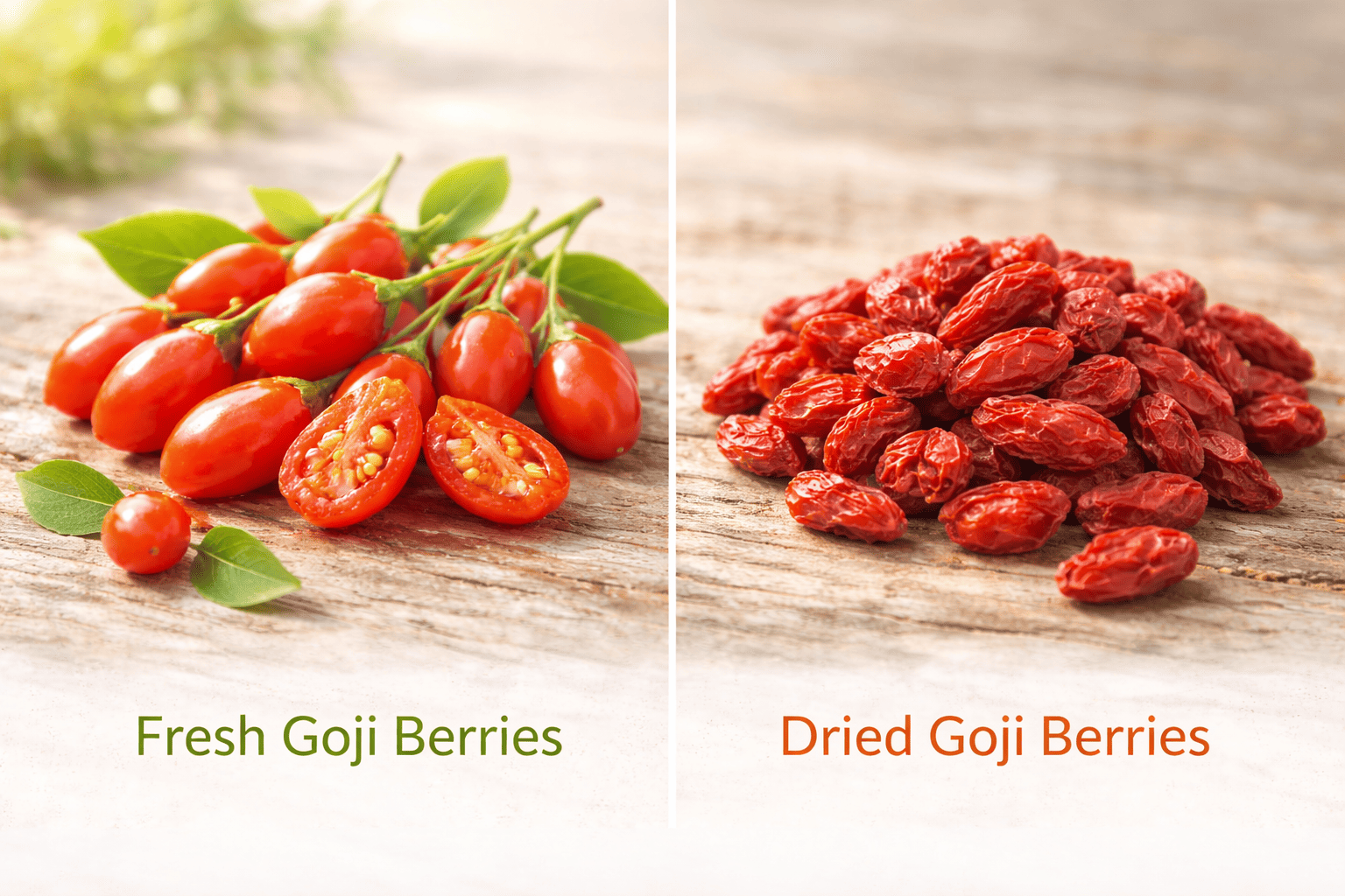 건구기자와 생구기자의 특징 비교