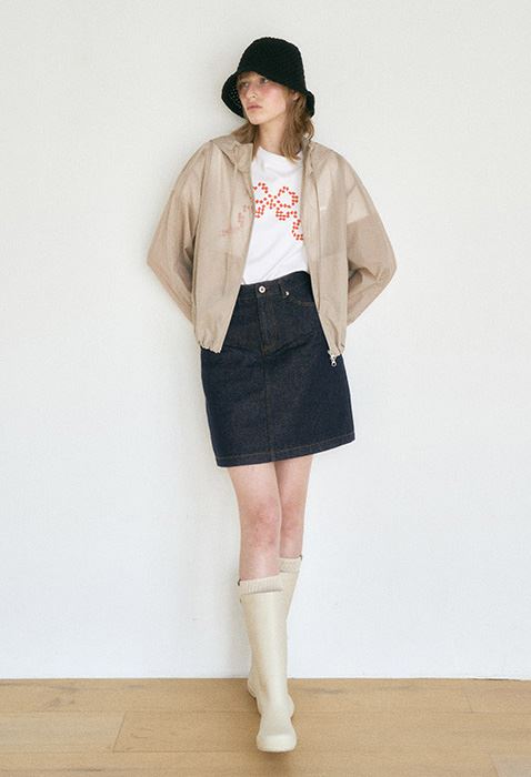 벤시몽 레인부츠 롱 샌드 베이지