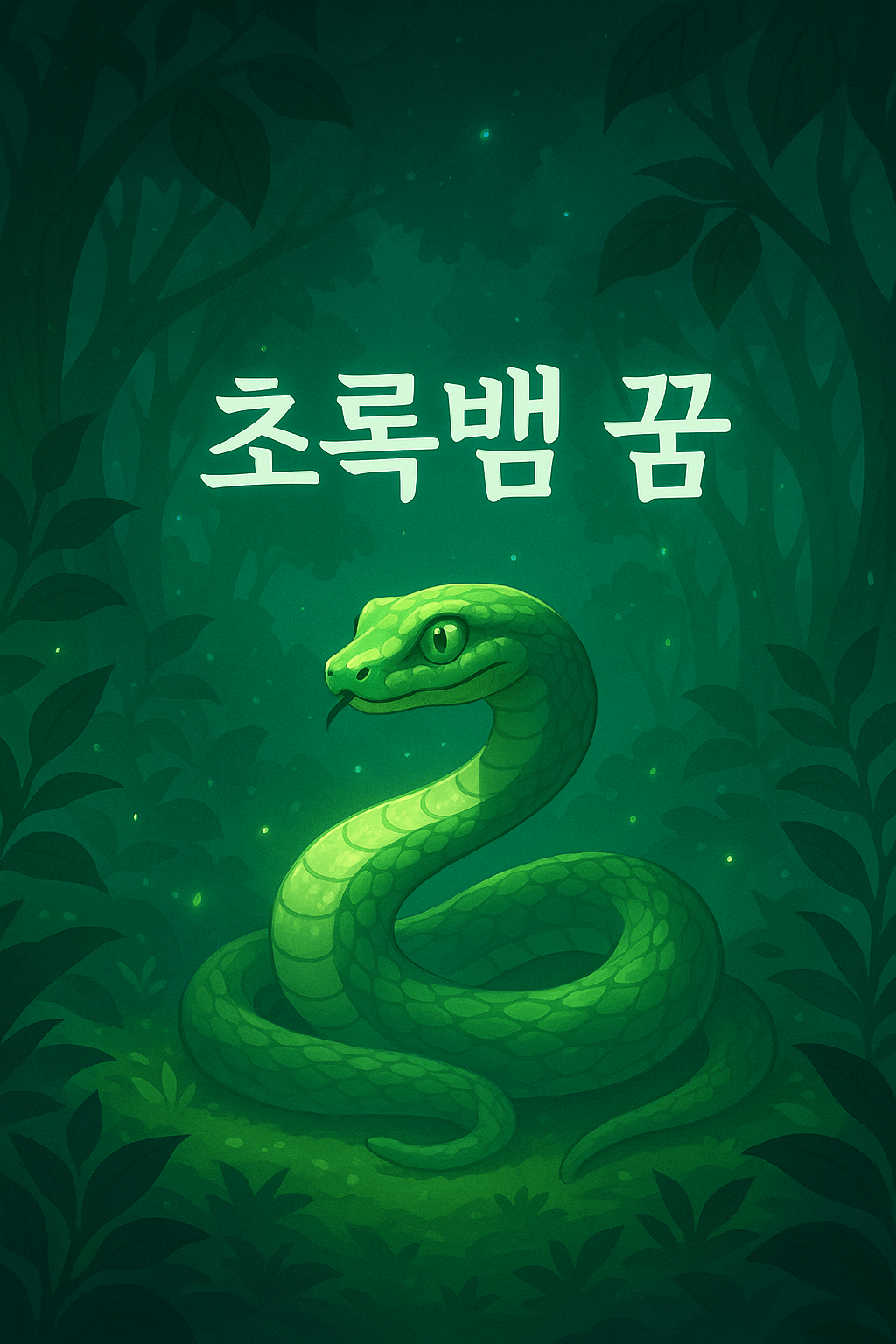 초록 뱀 꿈