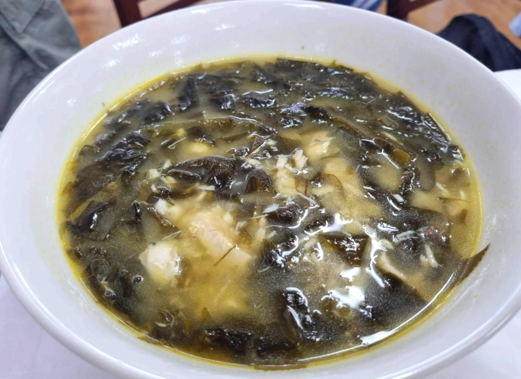장안횟집-미역국