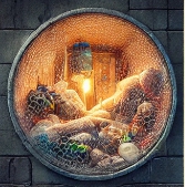 실외에서 바라본 창문의 모습