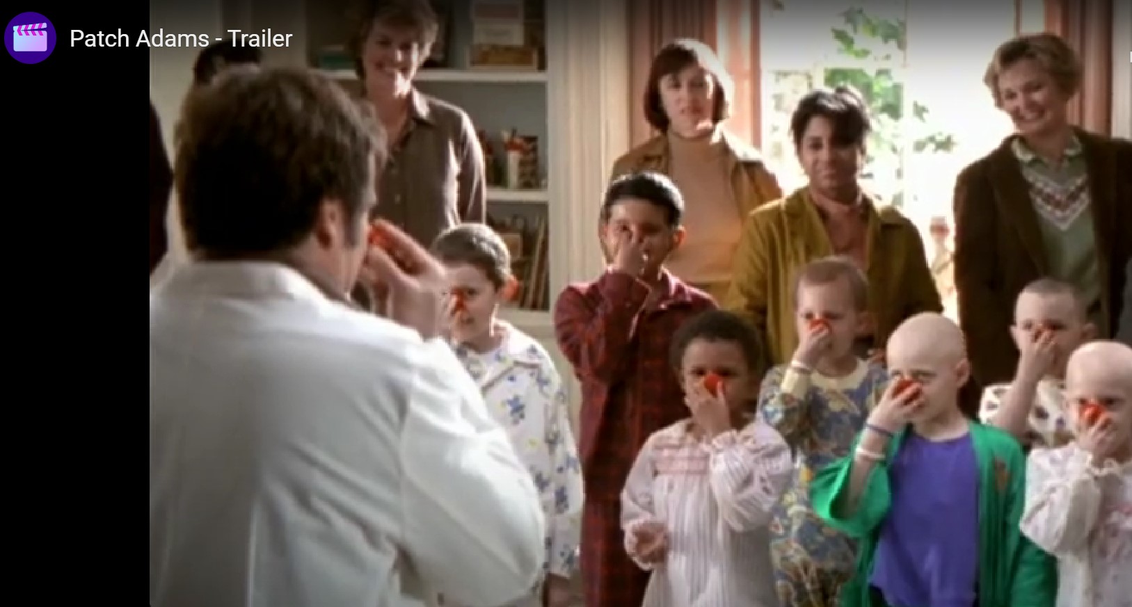 패치 아담스 (유머치료, 인간중심의료, 실화)