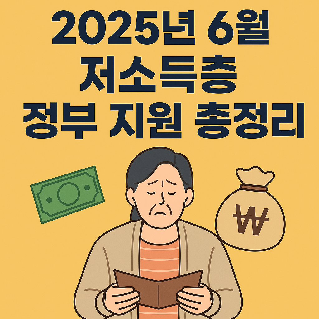 저소득층 정부 지원 관련 사진