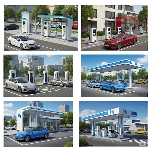 수소차 vs 전기차, 미래 자동차 시장의 방향은? 관련 사진