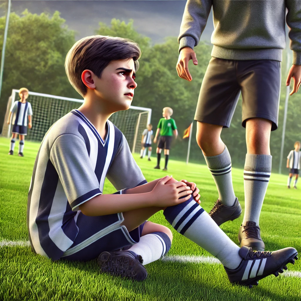 유소년 축구 선수들이 겪는 부상과 대처법