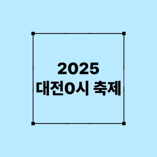 2025 대전 0시 축제