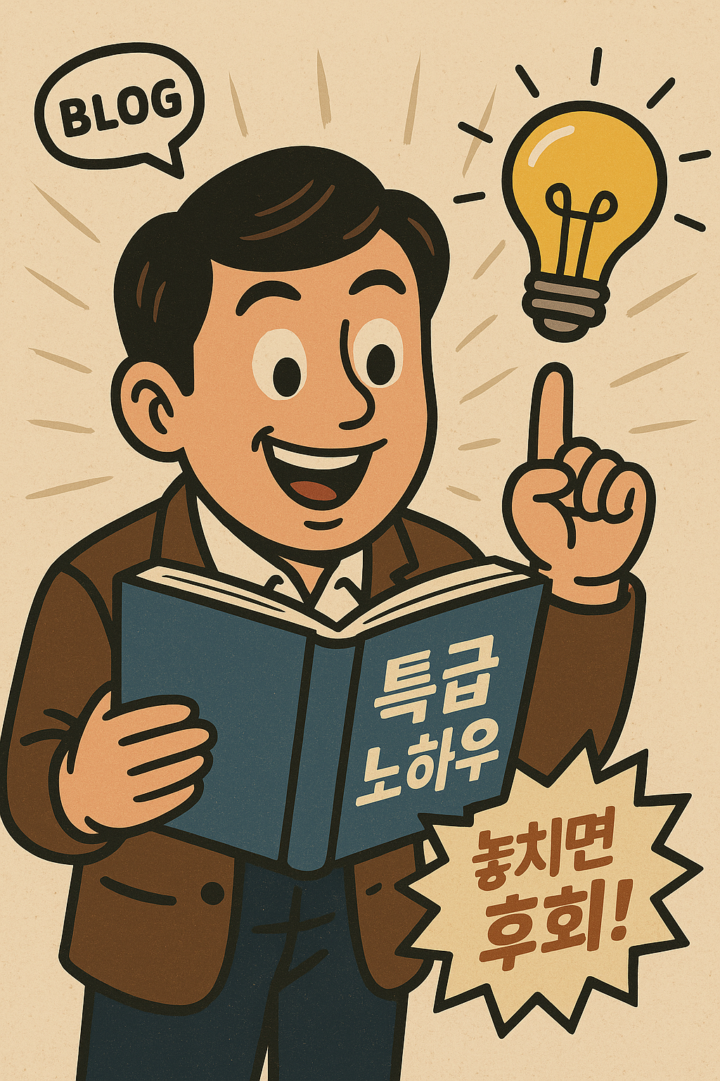 블로그 특급 노하우를 표현한 이미지