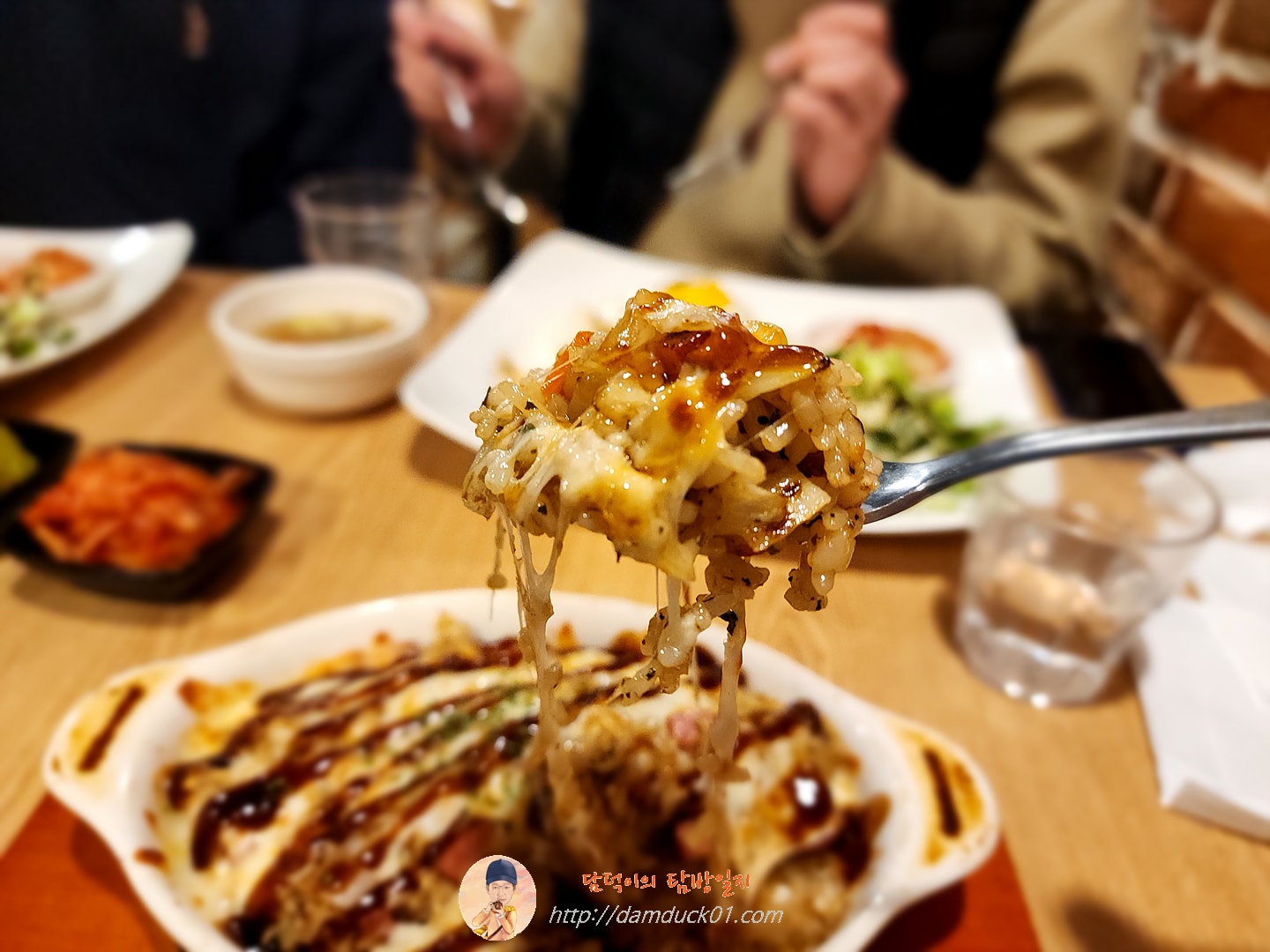 햄소세지 치즈오븐 볶음밥