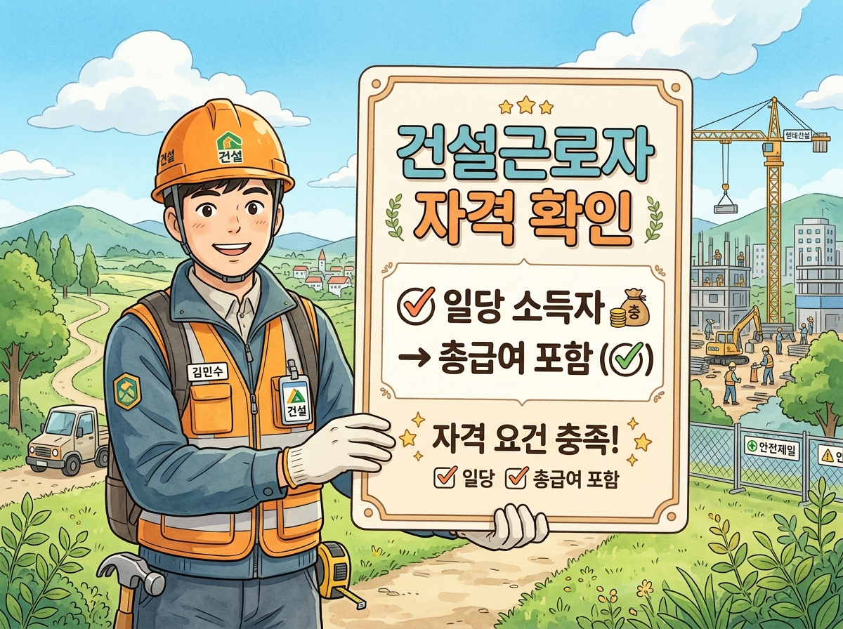 일용직 자녀장려금 신청 가능 여부 인포그래픽