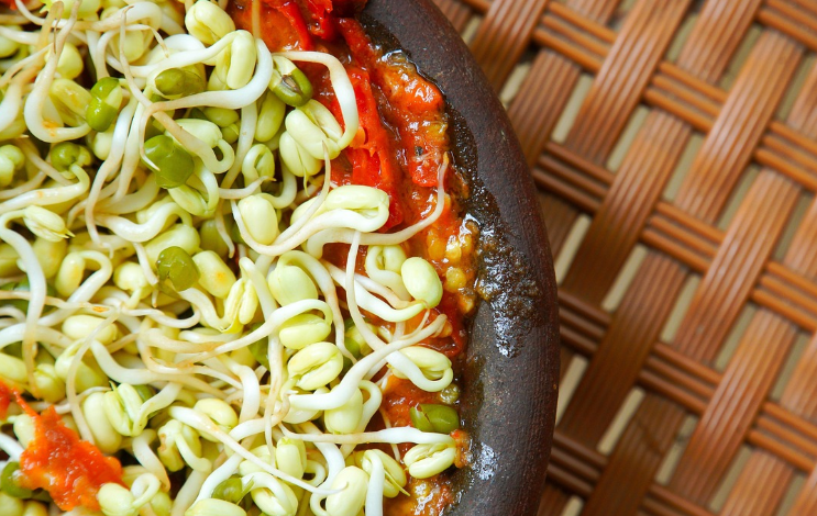 콩나물밥 만들기