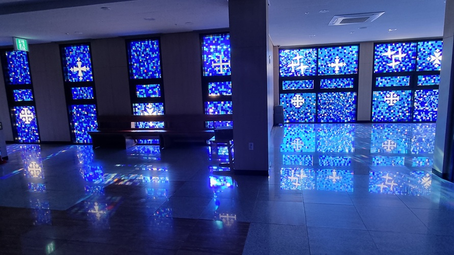 제주 김기량성당 스테인드글라스