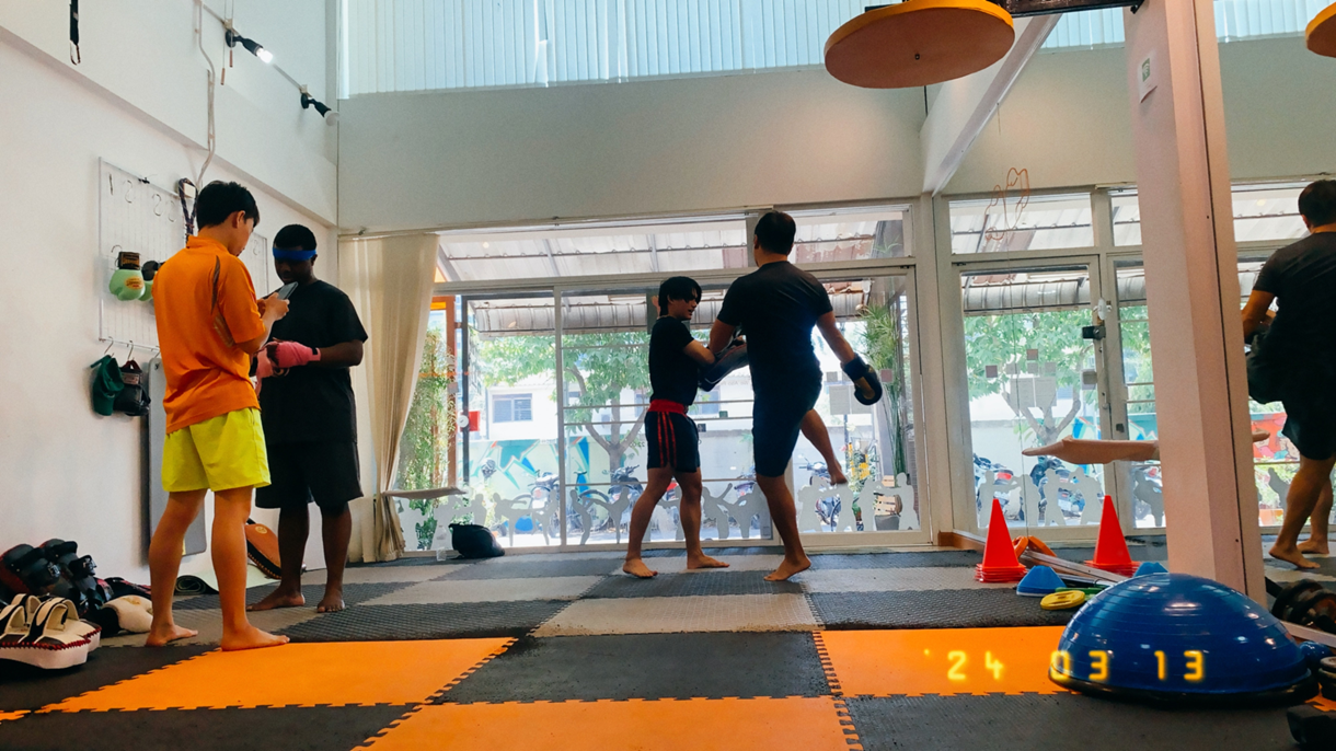 핏 복싱 짐 클래스 풍경