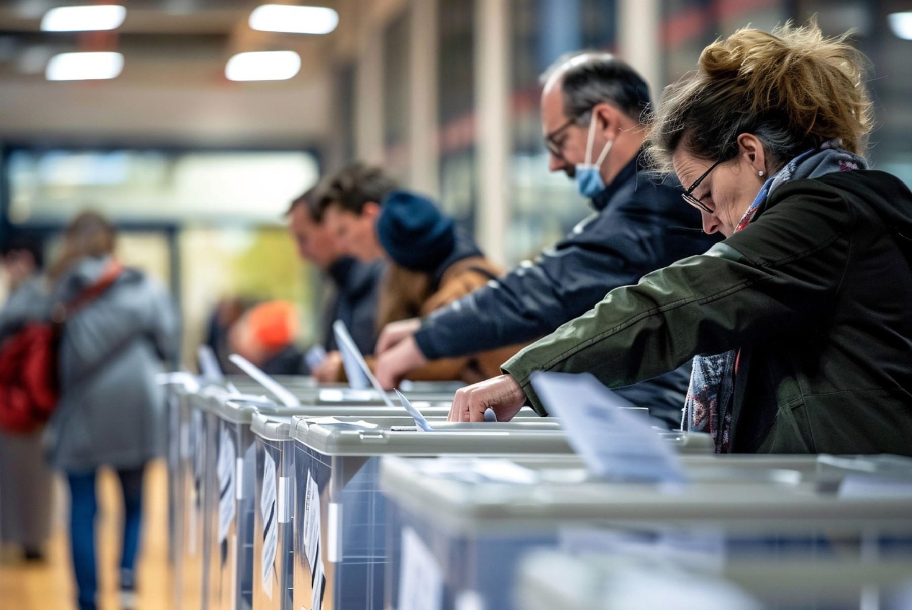 투표하는 사람들의 모습01