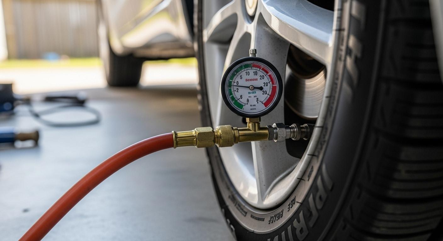 자동차 공기압 충전