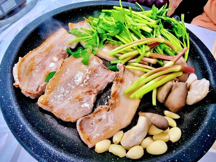 동치미 막국수 비빔국수 미나리 삼겹살 양산 원동 맛집 추천 생방송투데이 보고 먹고 즐기고! 3GO