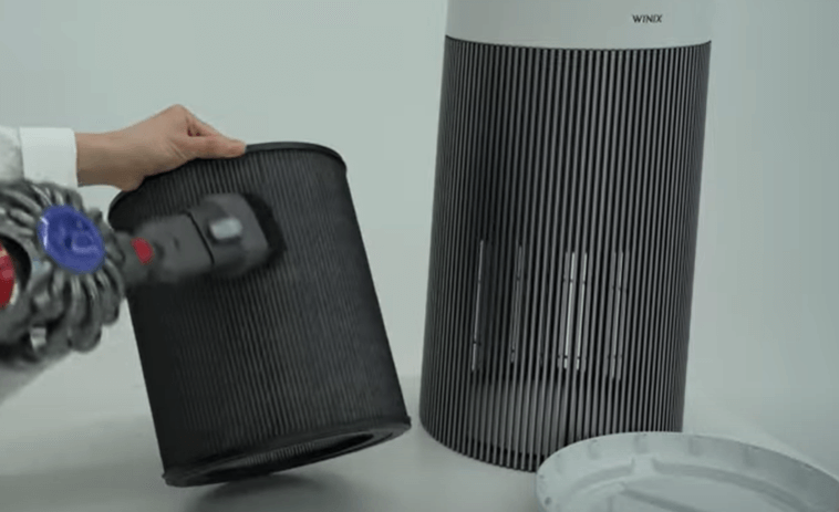 위닉스 공기청정기 타워엣지 필터 청소방법 청소주기