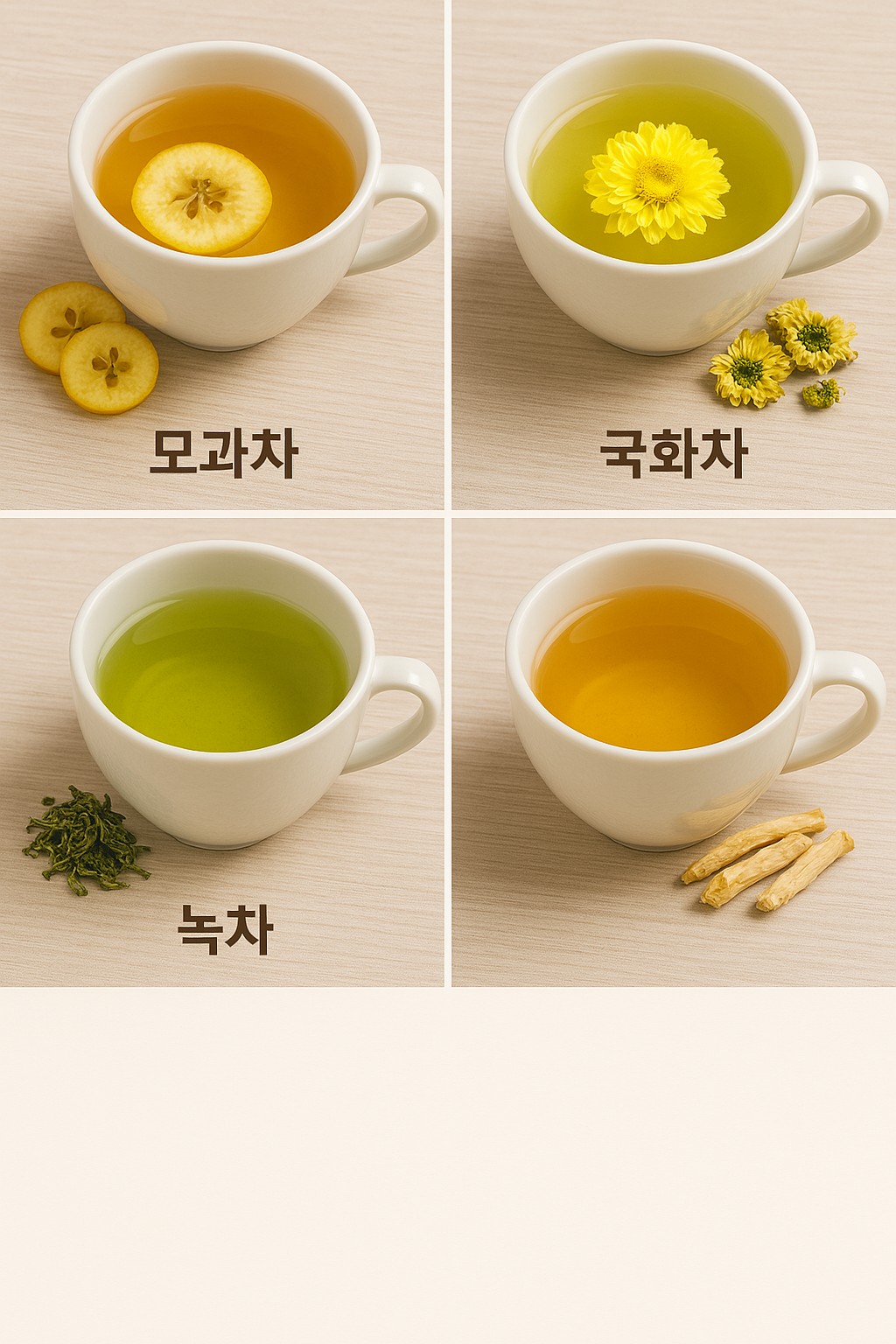 초미세먼지에 좋은 차