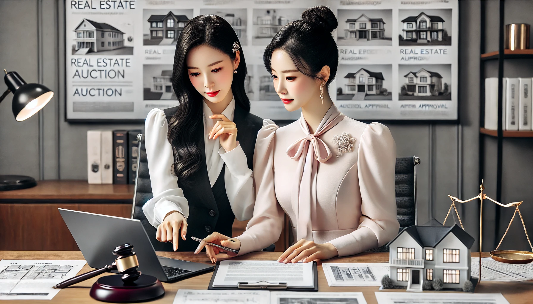 경매물건 보호 조치와 매각허가 결정 확인하는 이미지