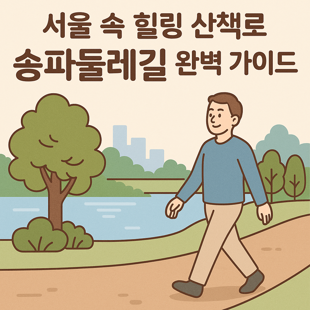 서울 속 힐링 산책로 – 송파둘레길 완벽 가이드