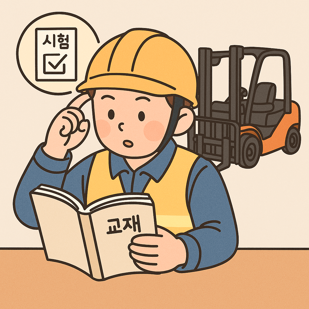 지게차운전기능사 필기, 한 번에 합격하는 공부법 & 꿀팁!
