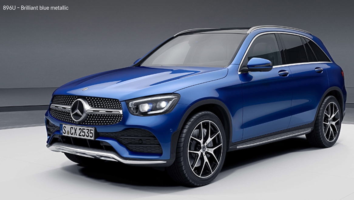 벤츠 glc 색상코드 rilliant Blue( 색상코드 :  896)
