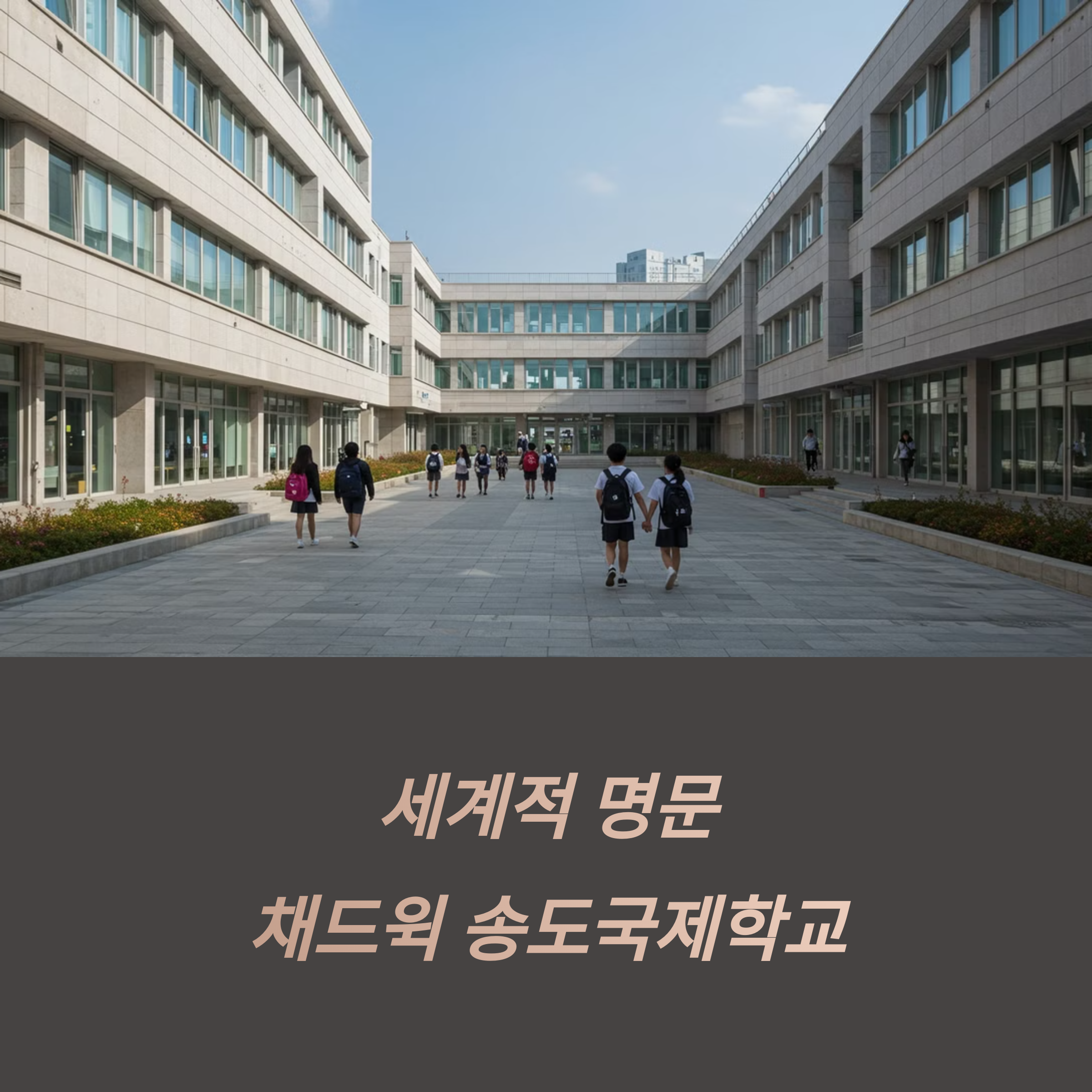 채드윅국제학교 학비 입학조건 지원 자격 교육 과정 총정리