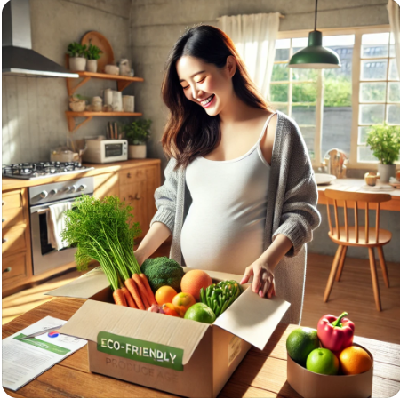 임산부 친환경 농산물 꾸러미