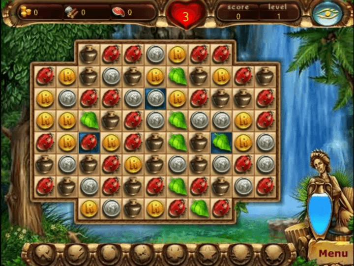 로마-매치3-플래시게임-시작-화면