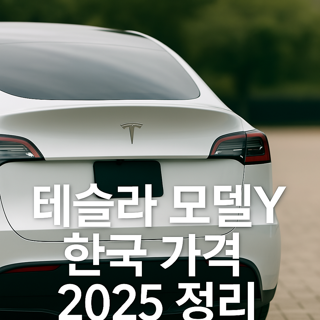 2025 테슬라 모델별 가격