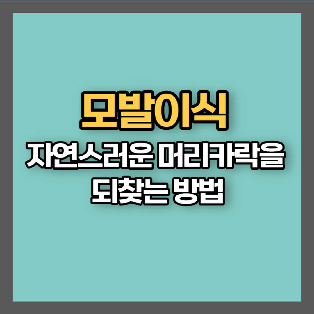 모발이식