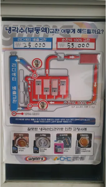 부동액 교환시기와 교환비용 보충방법 냉각수 관리 팁_14