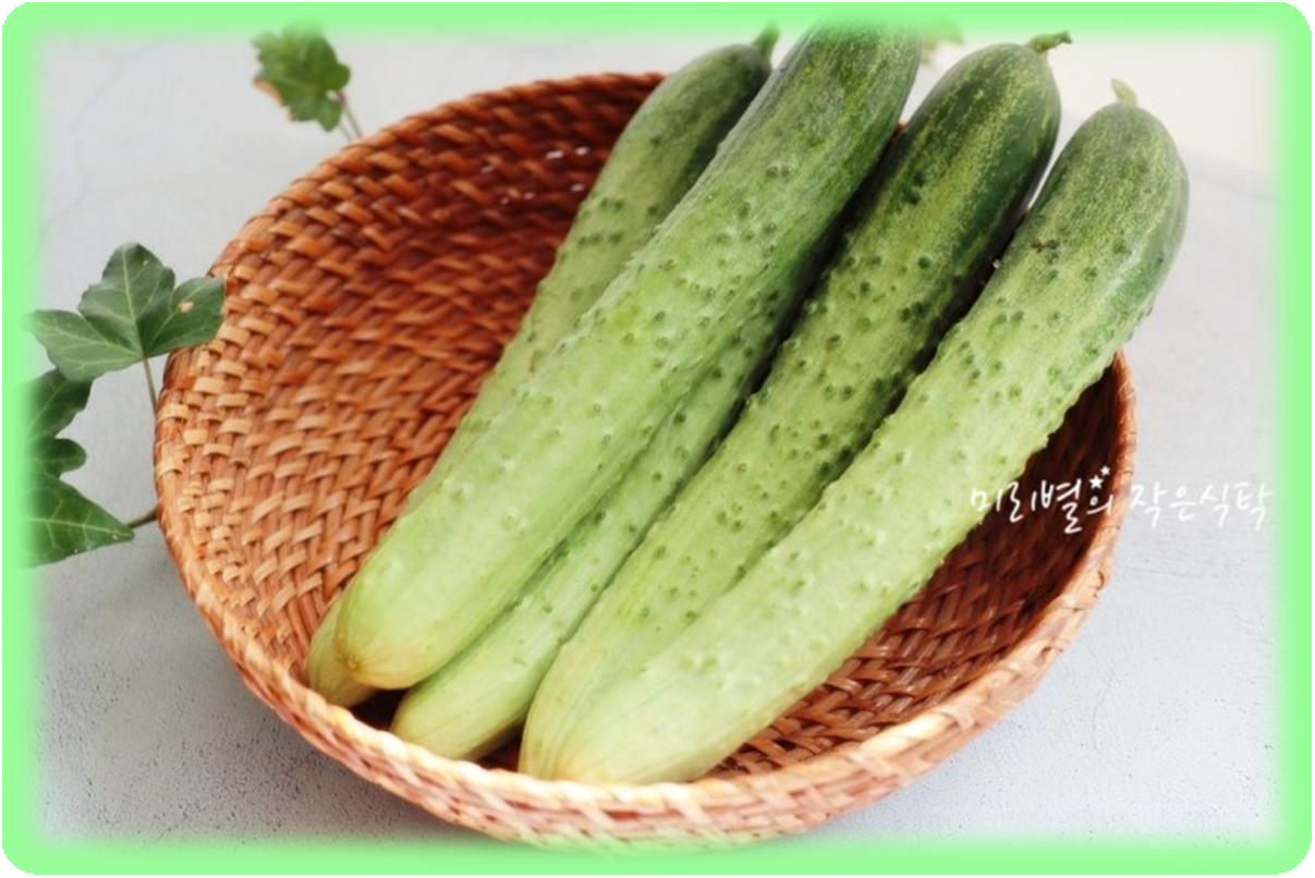 공복에 먹어도 좋은 음식 오이