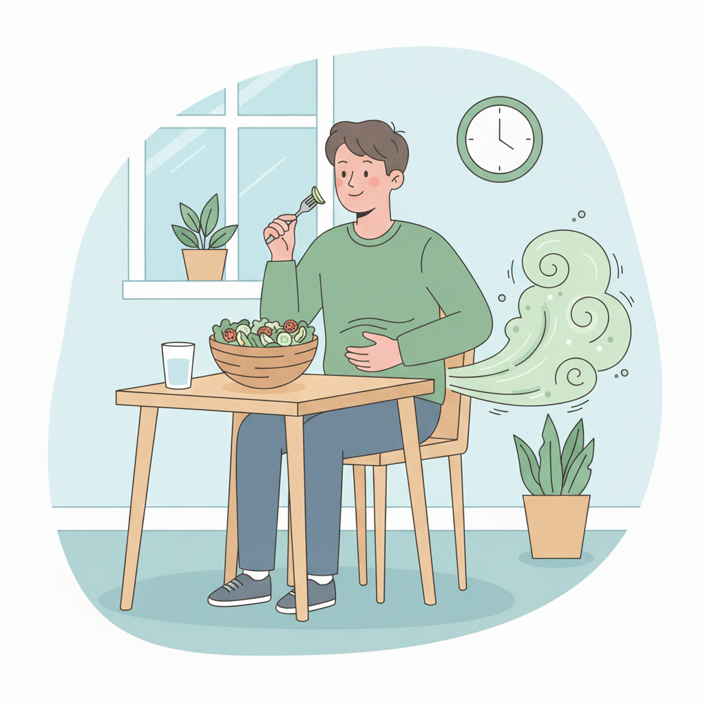 방귀 냄새가 거의 없는 사람 vs 지독한 사람, 무엇이 더 건강한 장일까?