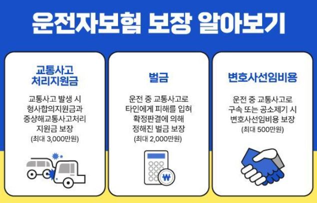 운전자보험-보장내용