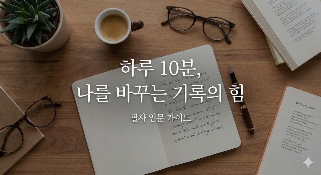 하루 10분 나를 바꾸는 기록의 힘 필사!