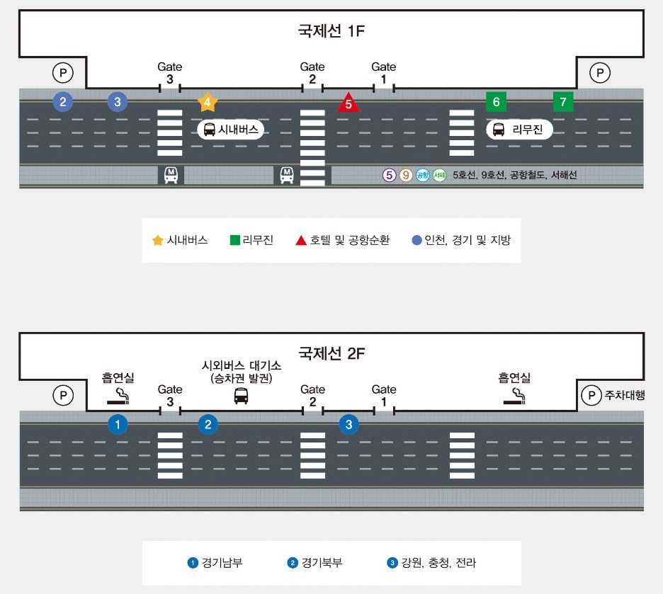 김포공항 리무진 시간표