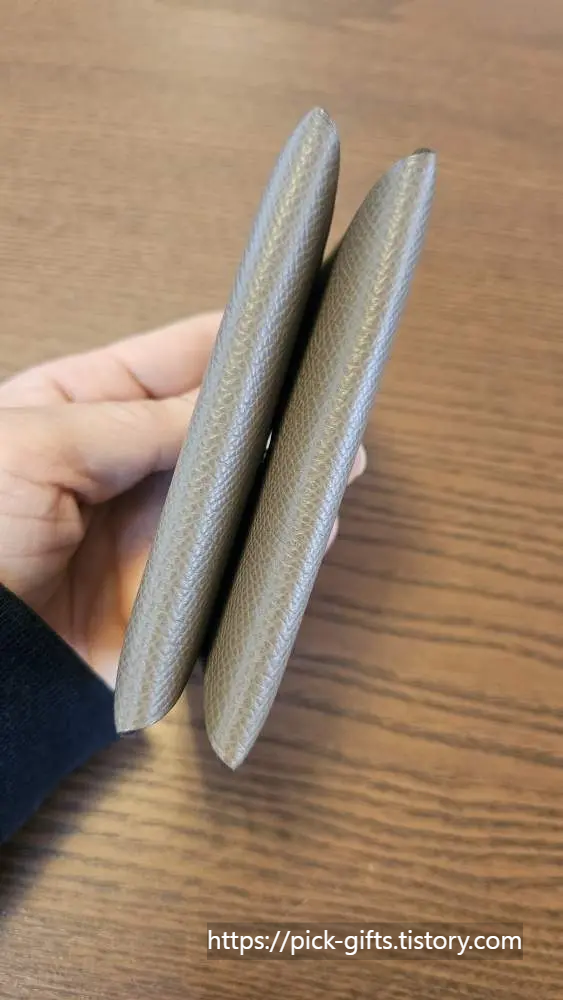 생일 선물로 받은 에르메스 칼비 카드지갑