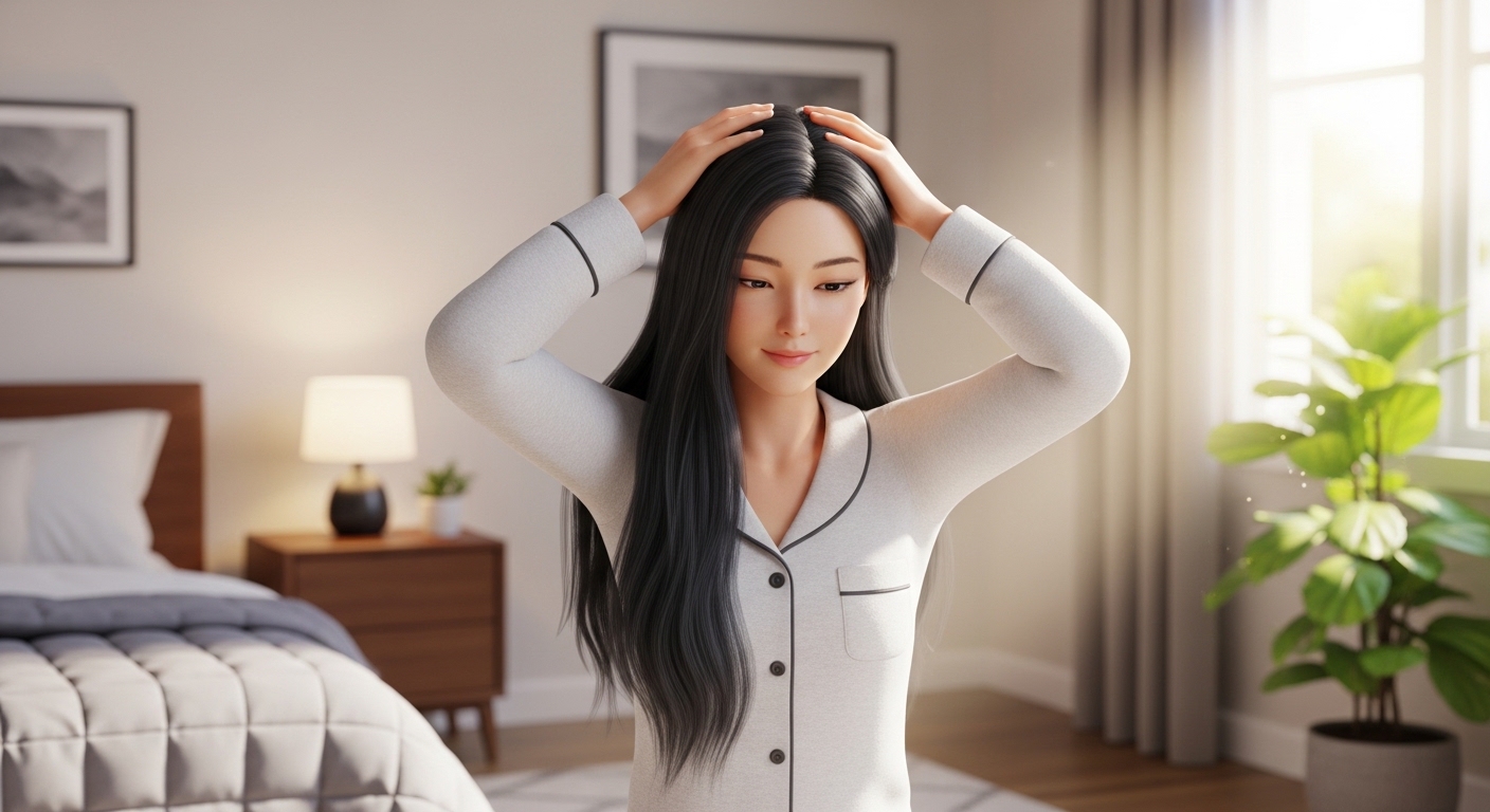 두피가 맨들맨들하면 머리가 안 날까?