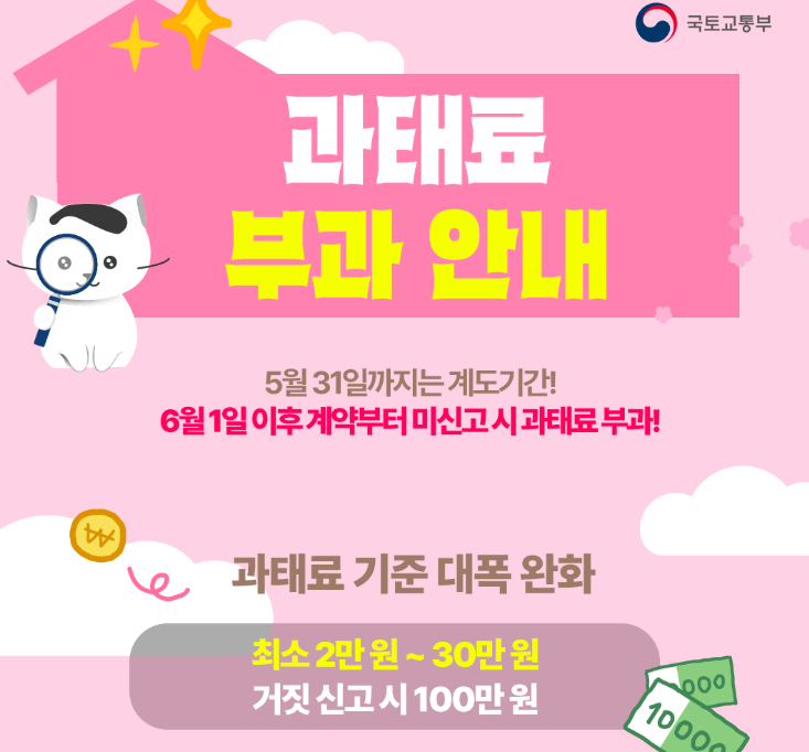 주택임대차계약 과태료