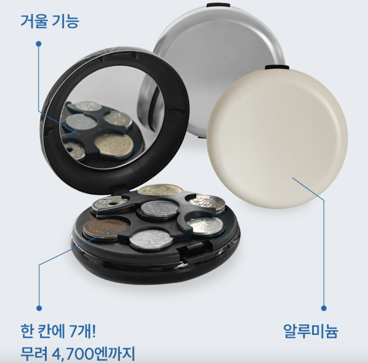 일본 엔화 동전지갑